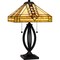 Quoizel Tiffany Table Lamp Tiffany 2 Lights Matte Black TF6152MBK - alternate 1